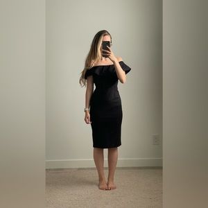 Aritzia off the shoulder dress